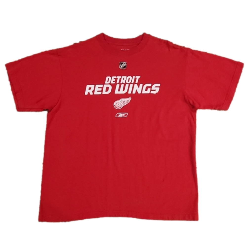 Reebok Red Detroit Red Wings NHL T-shirt